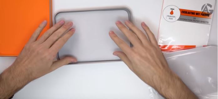 how to setup your wet palette