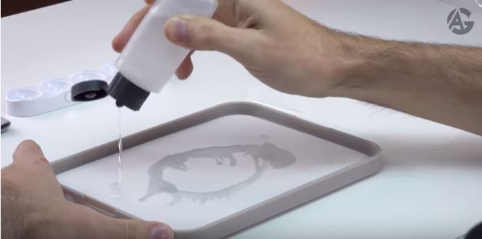 how to setup a wet palette