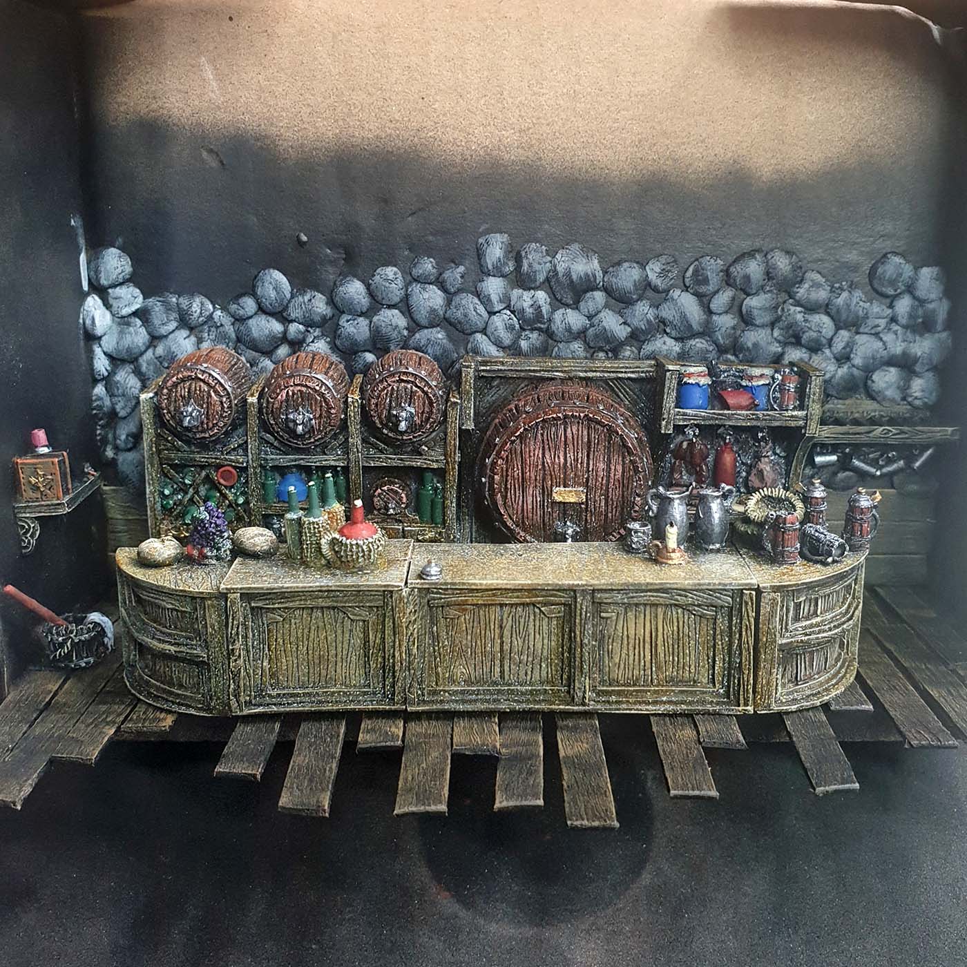 diorama donjon et dragon