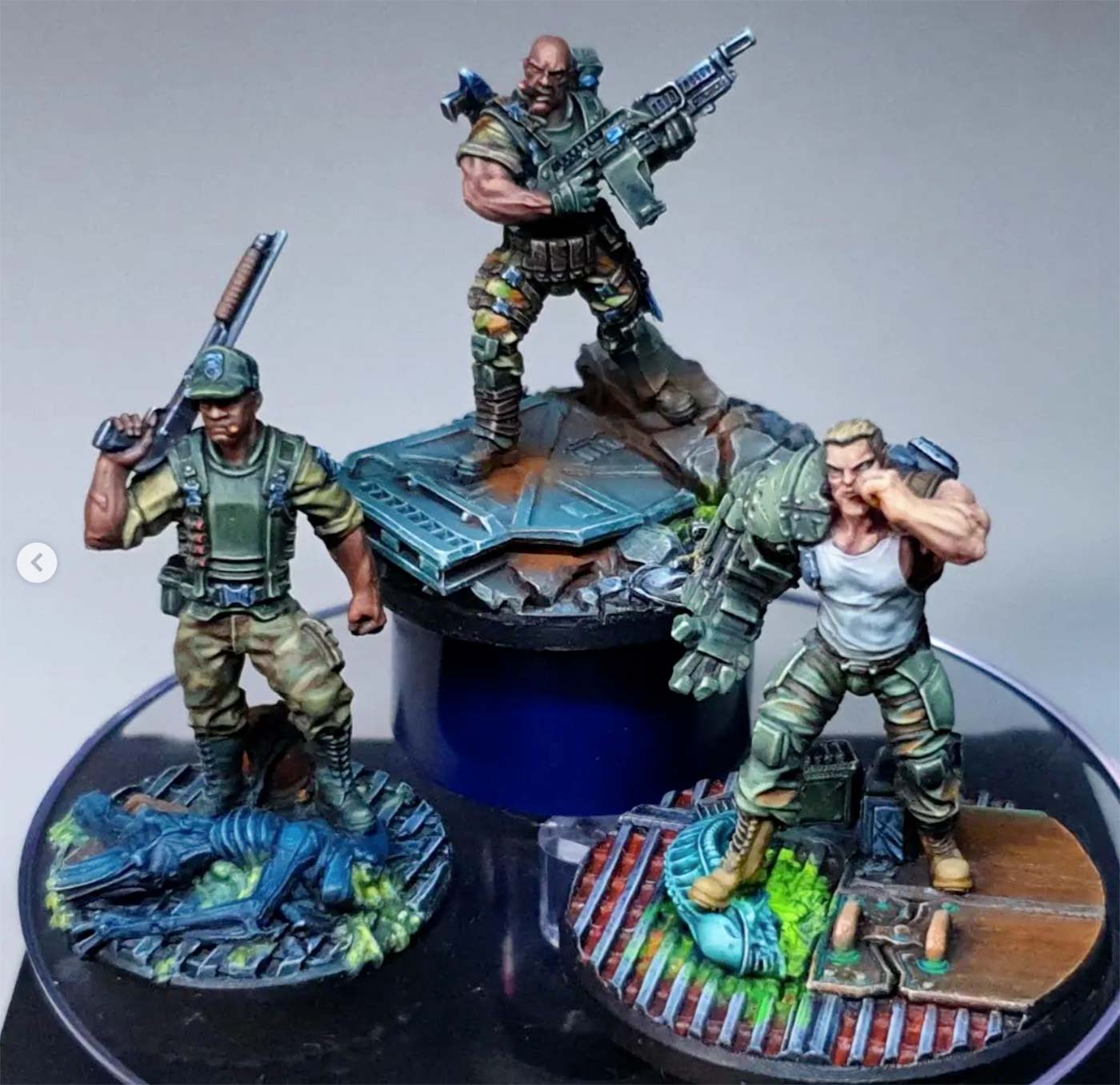 dukes paints art interview redgrassgames Aliens colonial marines predator