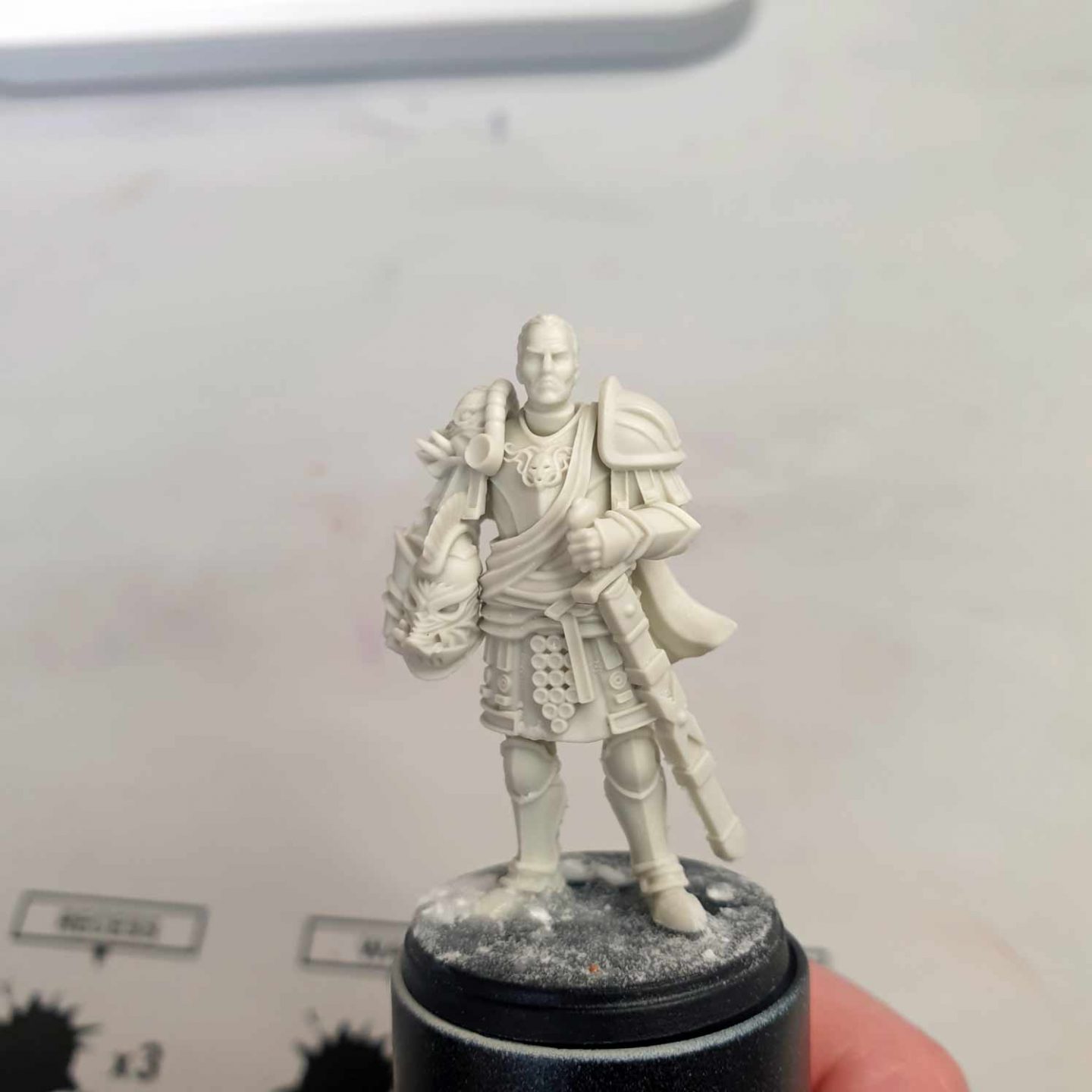 step up your miniature painting rgg redgrassgames painting guide tutorial parabellum conquest last argument of kings one hundred kingdoms imperial officer assembled unpainted