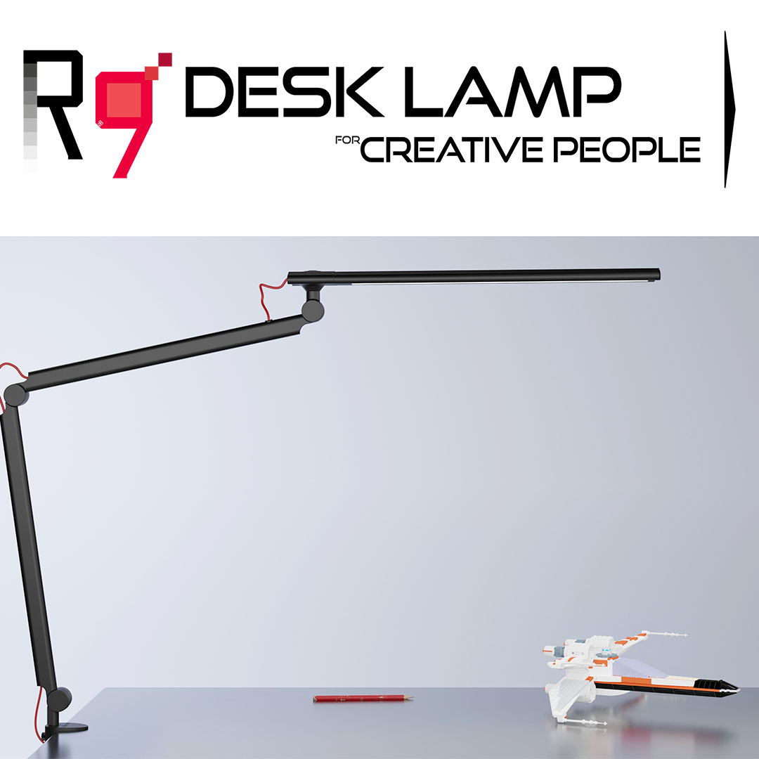 R9 desk lamp kickstarter march 2023