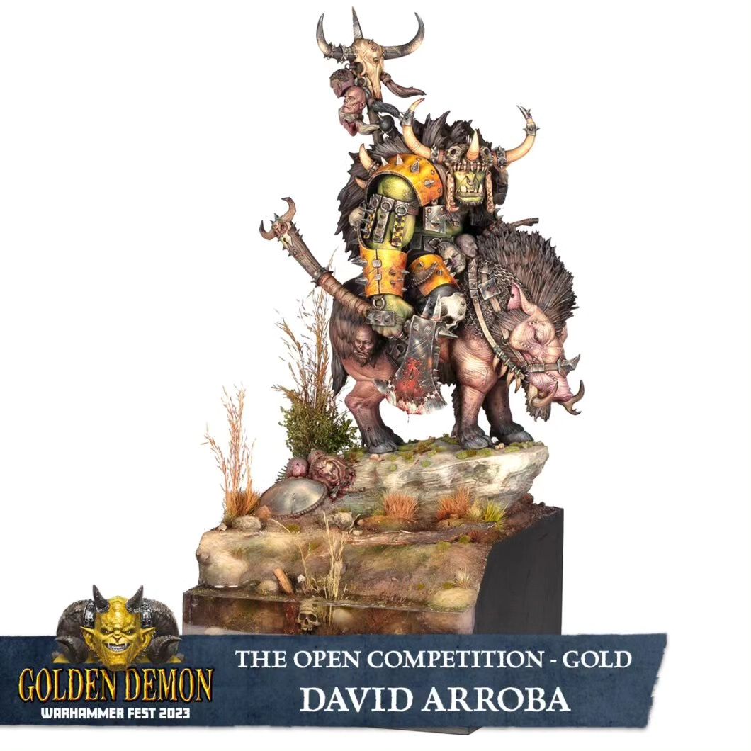 david arroba games workshop golden demon winner