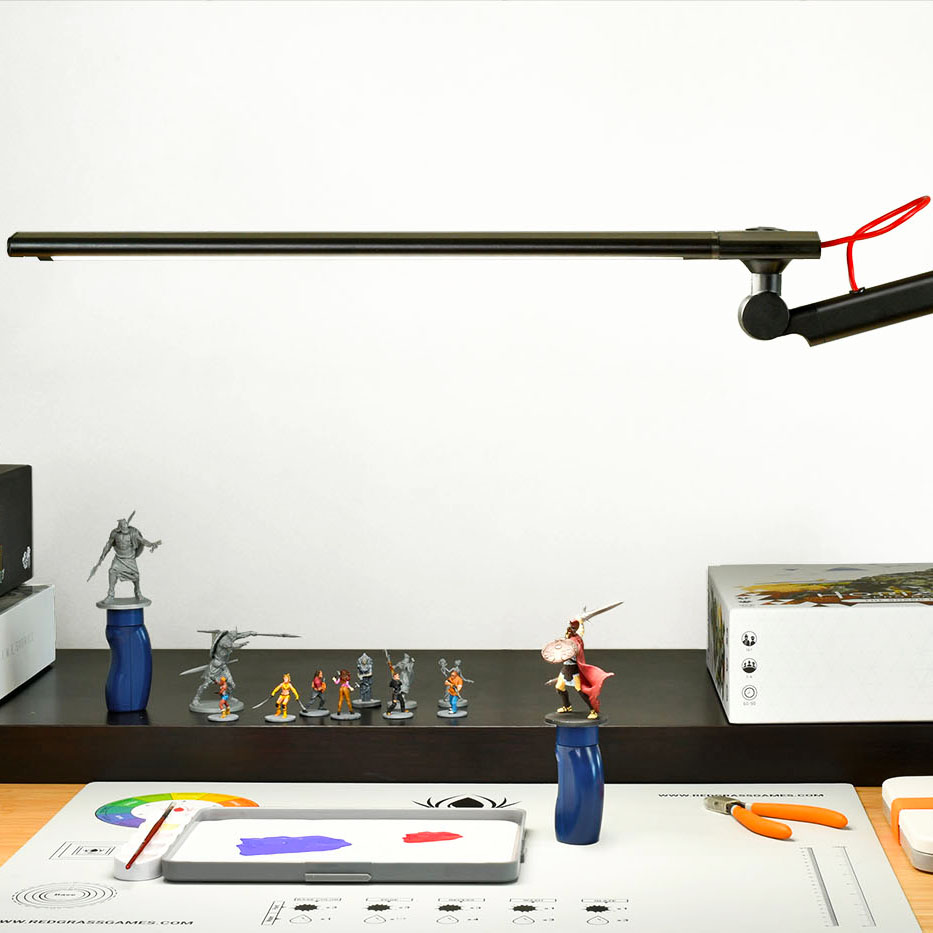Ultimate lamp for miniature painting Redgrass R9 desk LED lamp