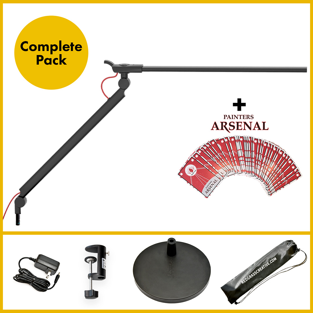 best lamp for miniature painting